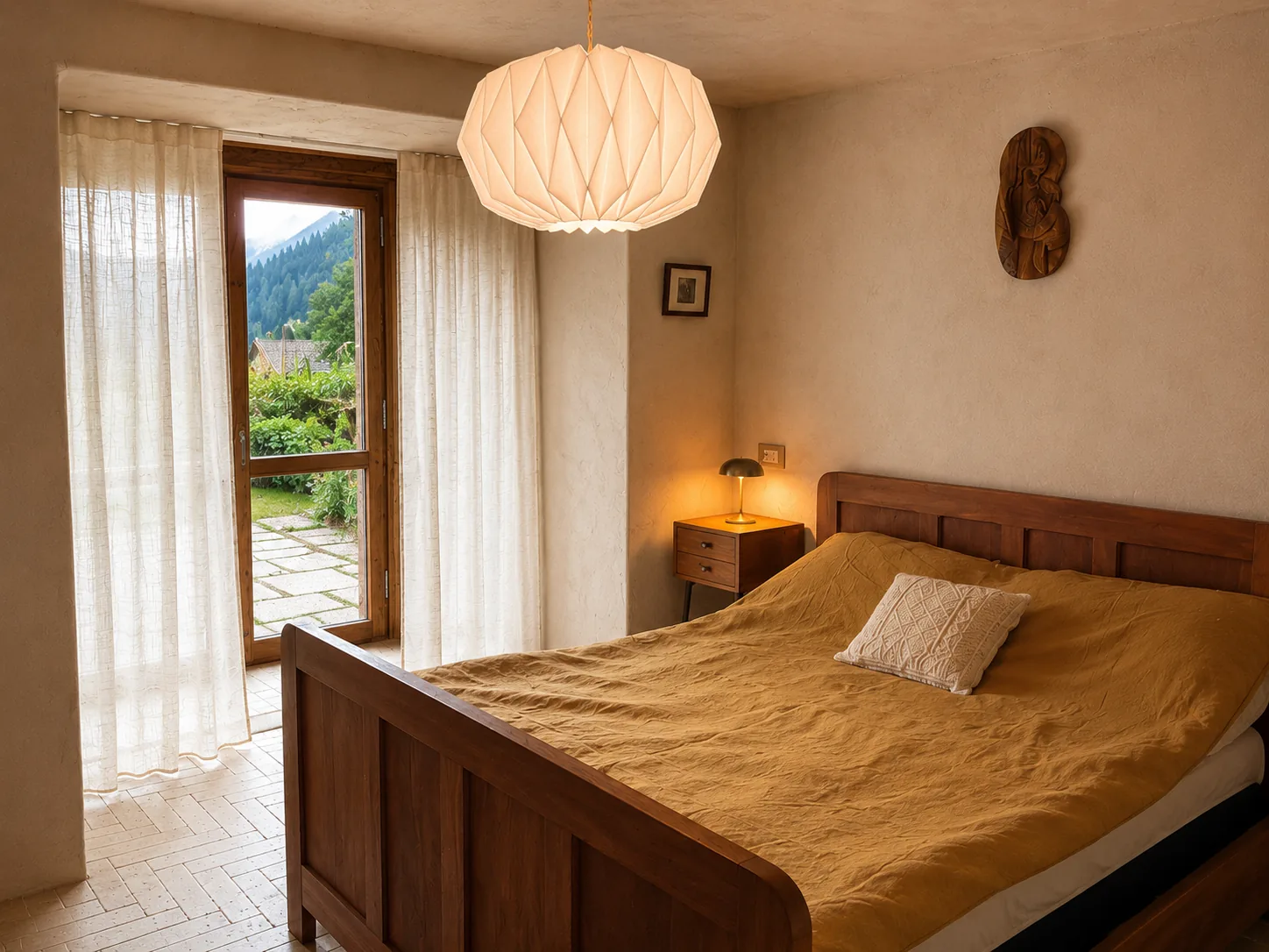 Camera di Mont Nery Panoramic View